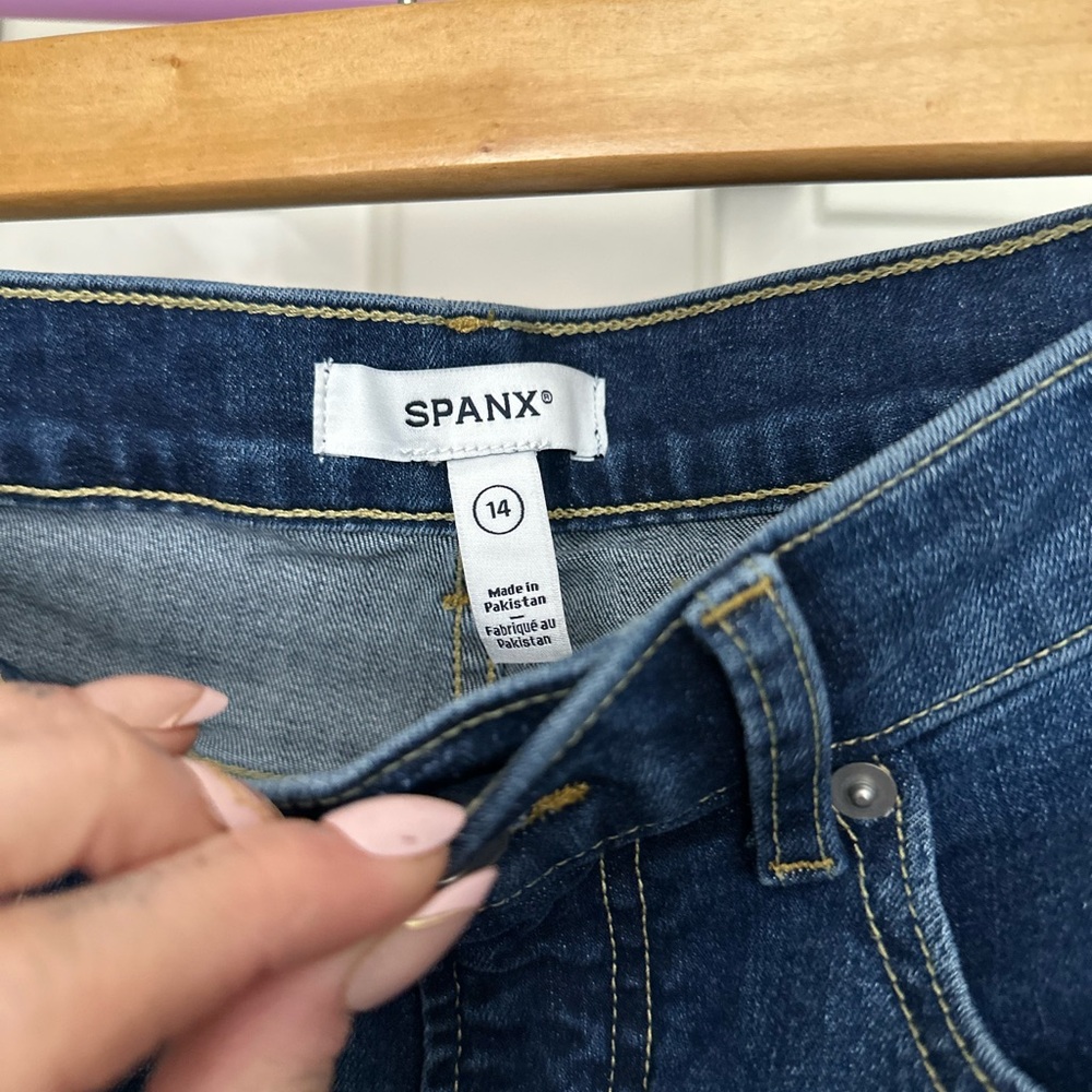SPANX High Rise Flare Jeans - Picture 3 of 5